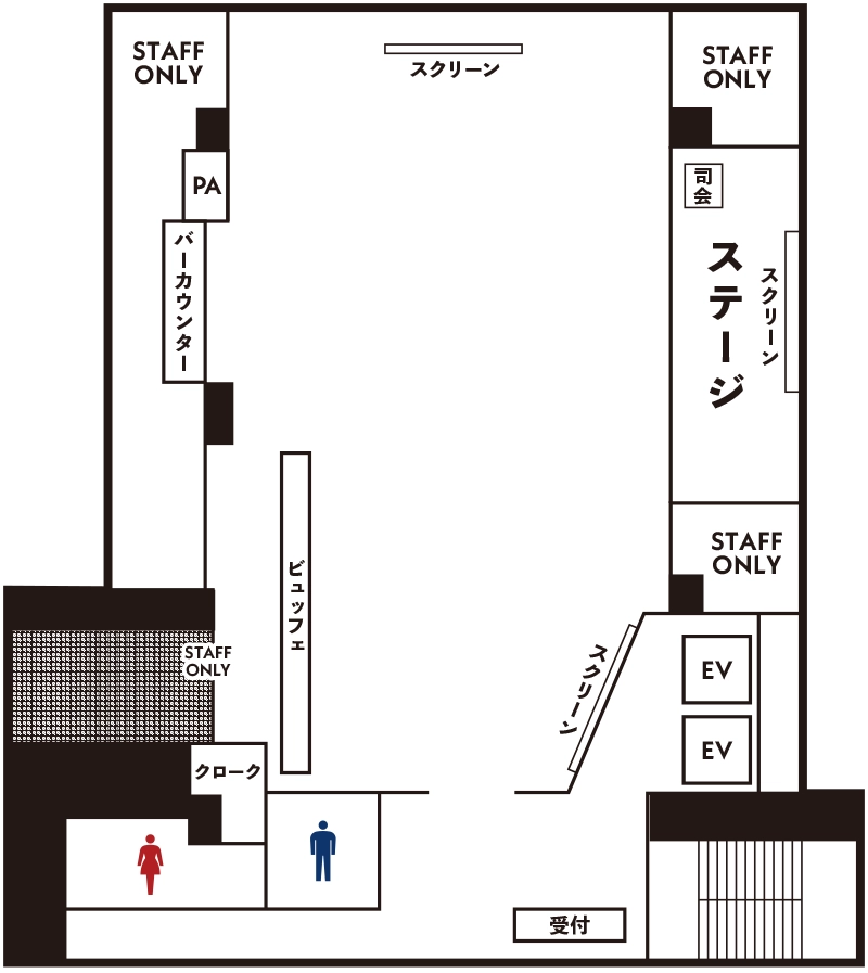 会場レイアウト