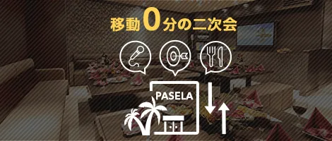 二次会・三次会をお考えの幹事様！移動時間0分の同ビル内で開催できます！