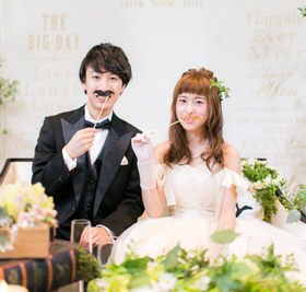 新郎新婦様2名分無料