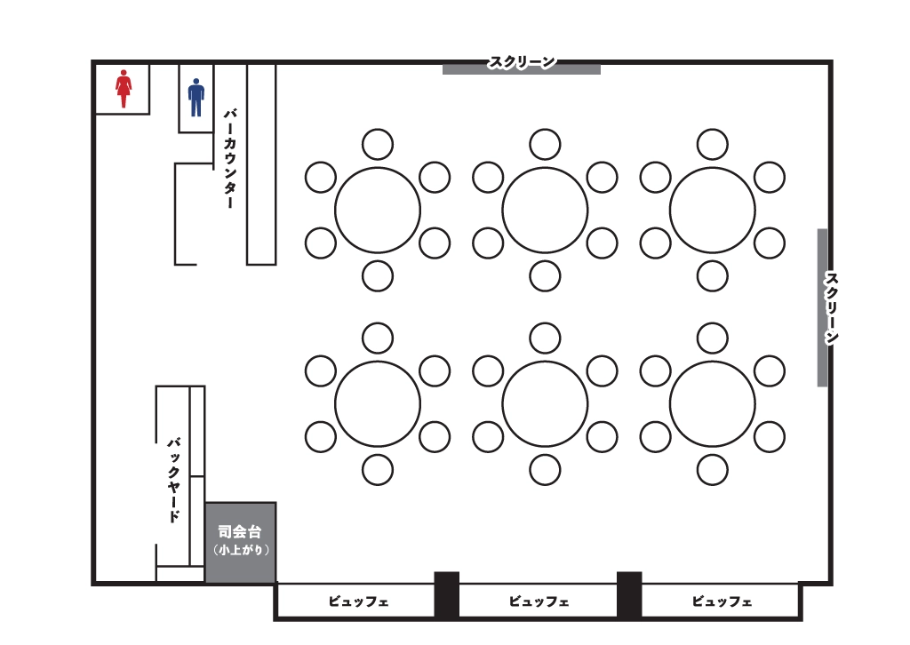 会場レイアウト