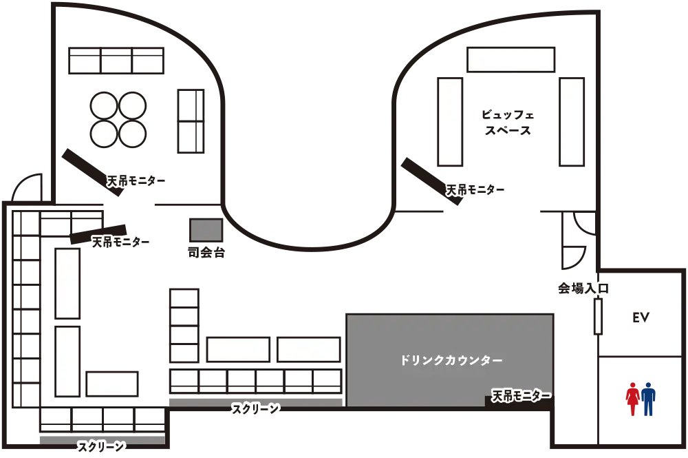 会場レイアウト