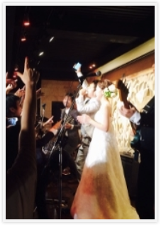 結婚式2次会パーティーでご利用いただきました