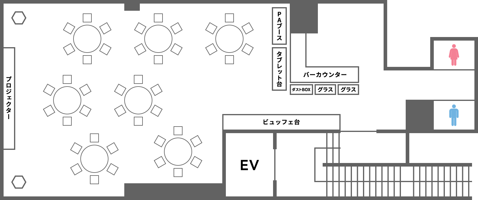 会場レイアウト