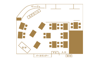 プルメリアカフェ 7Fの会場詳細