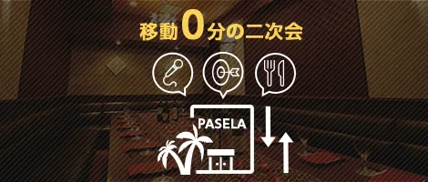 二次会・三次会をお考えの幹事様！移動時間0分の同ビル内で開催できます！