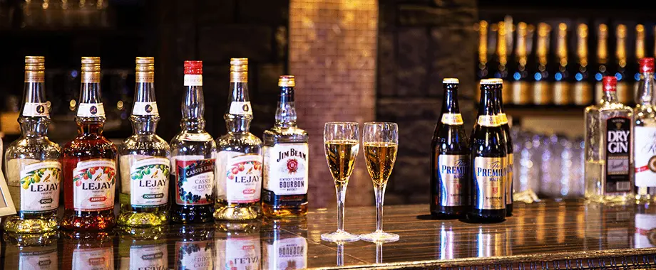 専用のバーカウンター完備でプライベート感抜群！