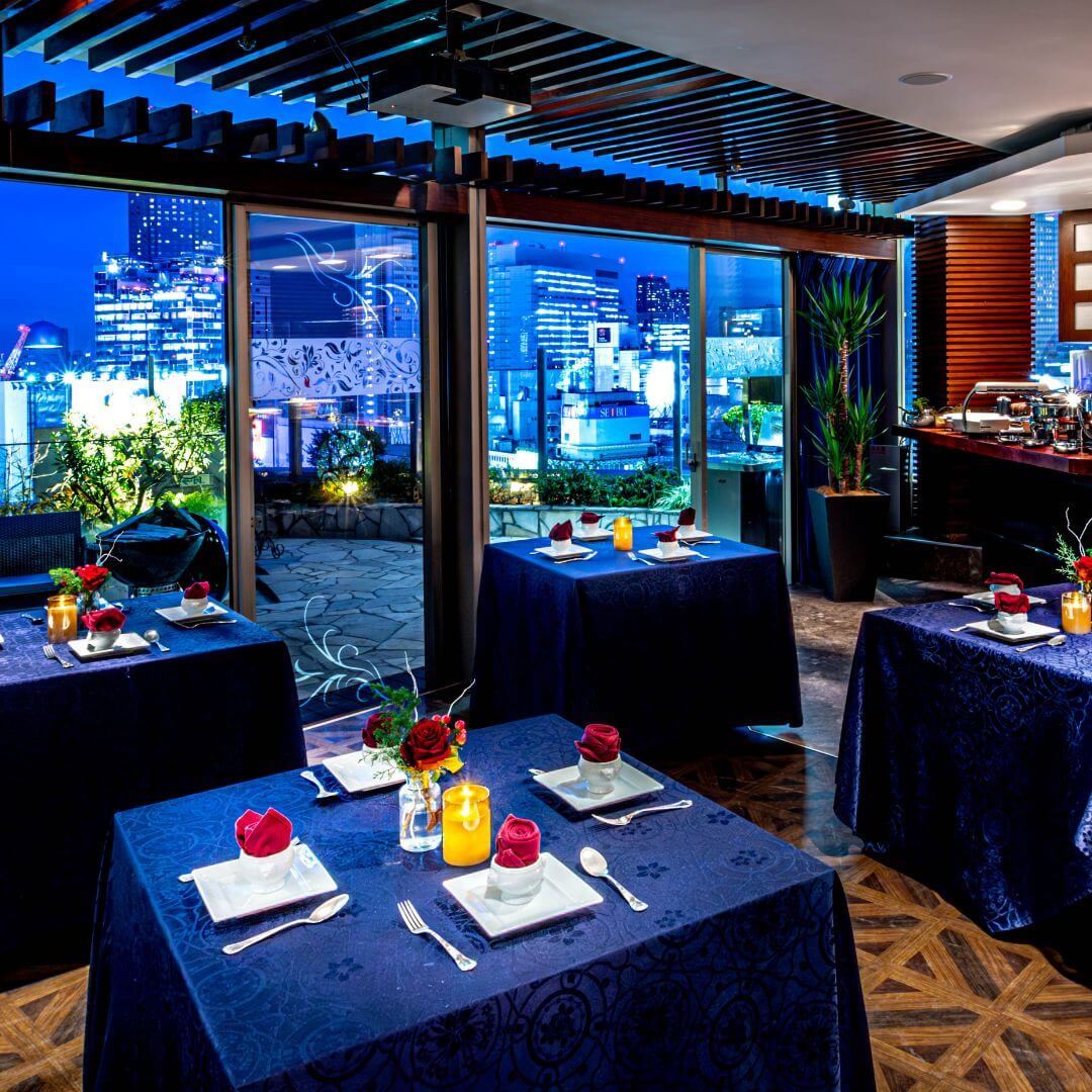 渋谷の夜景が一望出来る貸切会場のご案内